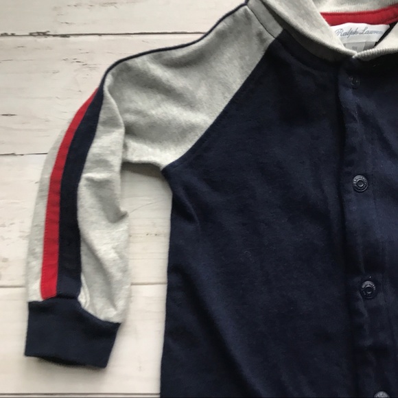 Ralph Lauren Baby Boy One Piece Footie Outfit - Picture 7 of 8